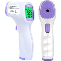 Forehead Digital Thermometer - Non Contact Infrared Medical Thermometer/Finger Oximeter - Adult Infant Health Measurement Tool
