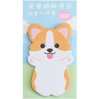 Lytwtw's Lovely Animal Rabbit Bear Dog Sticky Notes Memo Pad Paper School Supplies Planner Stickers Stationery
