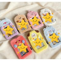 Kpop BT21 TATA COOKY CHIMMY KOYA MANG RJ SHOOKY Idol Peripherals Support Stick Lampshade Korean Star Idol Photo Card Holder