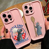 Cartoon Ratatouilles Phone Case for iPhone 17e 17 16e 16 15 14 13 12 11 Air Pro Max Mini XR XS X 7 8 6 6s Plus Soft TPU Back