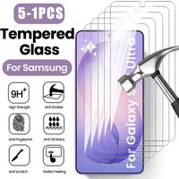 S26Ultra Glass 5-1Pcs 9H Clear Tempered Glass Screen Protector For Samsung Galaxy S 26 S26 Ultra S26Ultra S26+ 5G HD Unlock Film