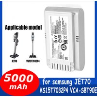New Battery for samsung jet 70 VS15T7032P4 VCA-SBT90E Vacuum Cleaner Batteries 21.6 V 5000mAH
