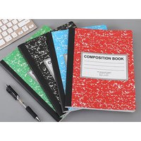 Marble Snowflake Notebook Thickened Stitching Book Mini Handbook Notepad