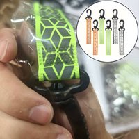 Safety Reflector Pendant Clothing Safety Reflective Keychain Pendant Lightweight And Portable Outdoor Tool For Running Cycling