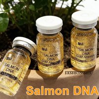 Korea 8ml Salmon DNA Gold Ampoule Skin Booster Serum Starter Kit Face BB Cream Moisturizing Rejuvenation Skin Care