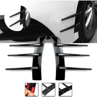 Universal Car Side Wing Leaf Panel Accessories Wheel Eyebrow Fender For A3 8P 8V A4 B8 A5 A6 C7 A7 A8 RS5 RS6 RS7 S3 S4 S5