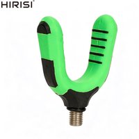 Hirisi Carp Fishing Rod Rest Head Holder EVA Soft Anti Slip Y Shape Rod Support Bracket for Bank Stick Fishing Stand