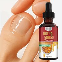 Water ice levin Bee Venom Nail Liquid Hand and Foot Nail Care Strengthening Moisturizing for Healthy Looking Nails 30g