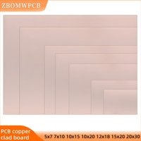 1-10pcs Copper Clad Laminate PCB Circuit Board Fr-4 Single Side For Diy Universal Fiberglass Boards
