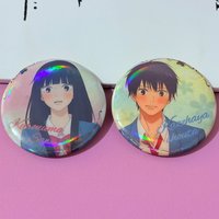 2pcs/set Comics Kimi Ni Todoke From Me To You Badges Kazehaya Shouta Kuronuma Sawako Brooches Badge Bag Decor Friends Gifts
