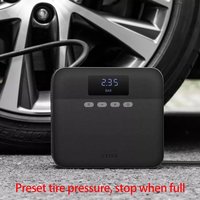 AliExpress Xiaomi Original 70mai Portable Air Compressor Tire Inflator Air Pump for Car Tires DC 12V Tire Pump Preset tire pressure For Bike Ball