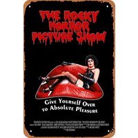 The Horror Picture Show Movie Poster Retro Metal Sign Vintage Tin for Wall Decor Cafe Bar Office Home Art Gift