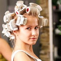 Professionelle Salon-Haarspangen, langlebige Kunststoff-Lockenwickler für Styling – hitzebeständiges Haar-Accessoire mit rutschfestem Griff