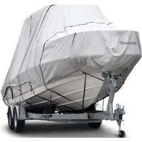 22-24FT T-TOP BOATS COVER 600D or 420D Heavy Duty Polyester Marine Accessories Fits 13'6" LENGTH Up To 96" WIDTH Custom