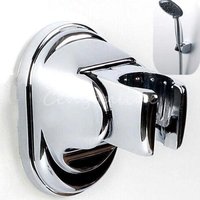 2PCS Adjustable Shower Head Holder Household Shower Bracket Wall Mounted Shower Head Holder Universal Home Bathroom Accessory