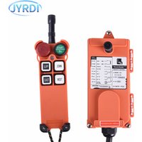 F21-4S 4 Buttons Single Speed Industrial Wireless Radio Crane Remote Control Switches Hoist Track Crane Lift Controller