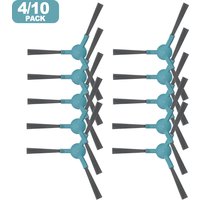 4/10 Pack Replacement Side Brush For Conga 7690 Immortal Max Home M, Efficient Corner Cleaning Accessory For Robot Vacuum