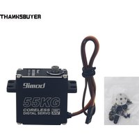 9imod 55KG-180 270 Degree Coreless Digital High Torque Servo Motor IP67 Waterproof with High Precision Metal Gear for RC Cars