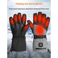 AliExpress 3M Heated Gloves Hand Warmer Electric Thermal Gloves Waterproof Snowboard Cycling Motorcycle Bicycle Ski Outdoor Winter Gloves