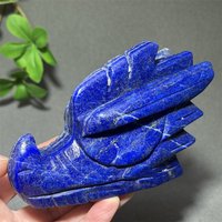 Natural Lapis Lazuli Hand-Carved Dragon Mineral Quartz Home Office Feng Shui Ornaments Energy Meditation Gems