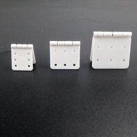 40pcs/lot Nylon & Pinned Hinge 20x36mm 16x29mm 12x24mm For RC Airplane Plane Parts Model Replacement