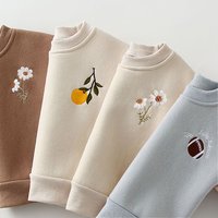 Ensembles de vêtements d'hiver pour bébés garçons et filles de 0 à 6 ans, sweat-shirt épais pour enfants, pull en polaire pour bébé fille + pantalon, costumes d'automne