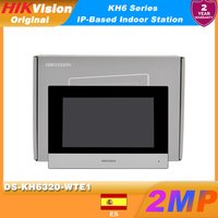 Hikvision Original DS-KH6320-WTE1 IP-basierte Video-Gegensprechanlage Innenstation 7-Zoll-Touchscreen Standard POE WIFI Drahtloser Monitor