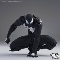 Black Symbiote Super Hero Spider Action Figure Full Movable Joints Collectible Model Desktop Display Hobby Toy Gift