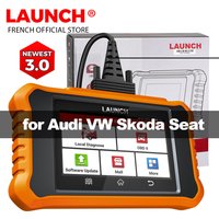 【dla Audi VW Skoda Seat】2026 LAUNCH Creader Elite V3.0 do pojazdów VAG, dwukierunkowy skaner, narzędzie do pełnej diagnostyki systemów samochodowych