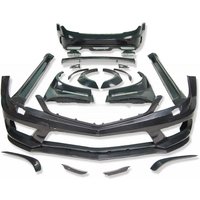 High Quality C CLASS W204 4D Style Frp Material 11-14y Body Kit with Front Bumper Rear Bumper Roof Spoiler and Duct