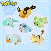 Yamper Finizen Phanpy Dedenne Meowth Sprigatito Plush Toys Poke Balls Mimikyu Cubone Charizard Peluche Dolls Gifts Kids