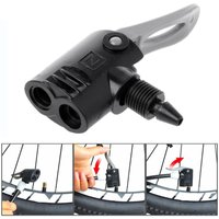 Bicycle Cycle Tyre Tube Replacement, Presta Dual Head Air Pump Adapter Valve, Useful Component Pump, Bike Accessories