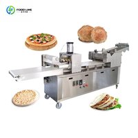 Fully Automatic Customized Arabic Pita Bread Maker Machine Cutter Press Pitta Chips Machine to Make Pita Customized