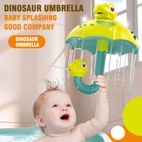 Dinosaur Umbrella Shower For Children 0-3 Years Old Spray Bath Fun Parent-Child Interactive Bath Toys Bath Toys