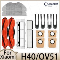 Für Xiaomi H40/OV51 Roboter-Staubsauger Zubehör Hauptbürste Seitenbürste HEPA-Filter Wischtücher Ersatzteile