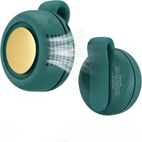 Portable Waist Clip Mini Fan USB Rechargeable Outdoor Hanging Waist Silent Cooling Small Personal Fan For Travel Camping