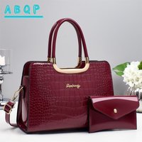 Women's Handbags Crocodile Pattern Fashion Women's Shoulder Bag Luxury Brand Fashion Women's Bag Large Capacity and High Quality