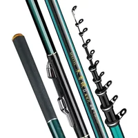 2.7m-7.2m Fishing Rods High 60T Carbon Ultralight Telescopic Surfcasting Spinning Rock Fishing Rod Coast Sea Fishing Freshwater