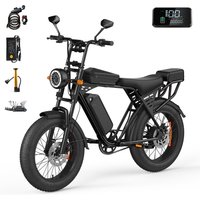 AliExpress NONE Electric Bike Aairsk X5 750W Motor 48V15AH Removable Lithium Battery Adult E-bike 20*4inch Fat Tire Off-road Electric Motorcycle