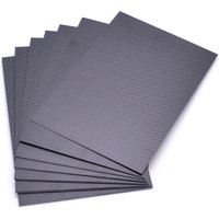 200mm X 300mm 0.5mm 1mm 1.5mm 2mm 3mm 4mm 5mm Carbon Plate Panel Sheets High Composite Hardness Material Carbon Fiber Board