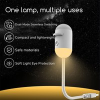 Mini Galaxy Star Projector Night Light 2-in-1 Home Car Atmosphere Lamp, Perfect for Bedroom Children's Gift