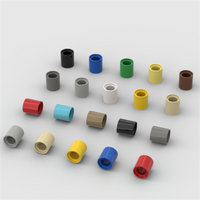 10PCS Puzzle Particle 18654 Liftarm Thick 1x1 Building Blocks Kit Spacer Connector Bricks Toy Birthday Gifts