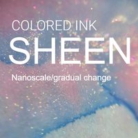 Dreamink 60 Colors 5ml Sheen Fountain Pen Ink Non-Carbon For Glass Dip Pen Art School Supplies For Hongdian JINHAO Stationery