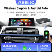 Drahtlose CarPlay Android Auto Für BMW 3 4 Serie F32 F33 F36 E90 E93 F30 F31 F34 F80 NBT CIC System 2009-2017 Airplay MirrorLink