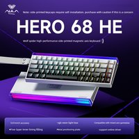 AULA Hero68 HE Magnetic Mechanical Keyboard Wired High Performance Gaming Keyboard for FPS Gamer with RGB Lighting teclado gamer