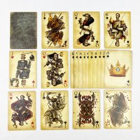 Hot Selling Retro Game Style Playing Cards FABLE 3 Collection Poker Cards Black Paper Limited Collector's Edition Poker Cards