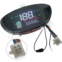 Ebike LCD Display Motor Speedmeter Screen 48-72V E-Bike Control Panel Electric Bike Scooter Accessories Parts