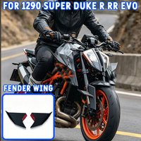 For 1290 SUPER DUKE R RR EVO 2021-2024 Motorcycle Wheel Fender Side Wing Spoiler Winglets Front Aero Deflector Fairing Trim