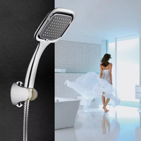 Large square Shower Head high pressure shower head hose set shower Faucet Bathroom Accessories