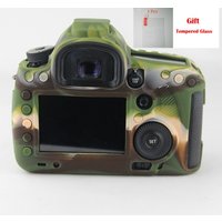 Silicone protective case For Canon EOS 5D3 MarkIII Camera Bag Silicone Case 5D3 5Ds R + free tempered film